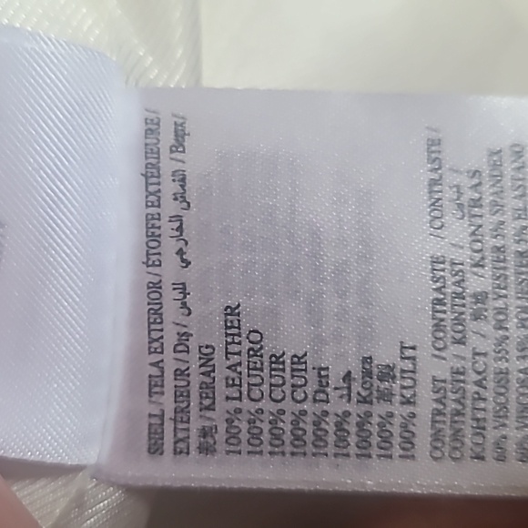 Bebe studded Leather off white jacket Motto - Picture 11 of 14